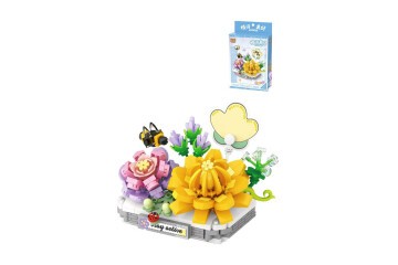 Loz Block Oyuncak Kremsi Yeşim Lotus 390 Parça Lz-8832