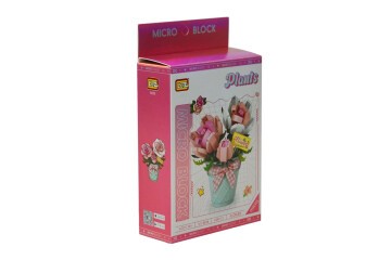 Loz Saksılı Gül 230 Parça Block Oyuncak Lz8836