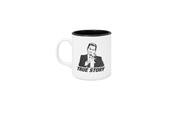 Mabbels Porselen Kupa Dış Beyaz İç Siyah Mug-383864