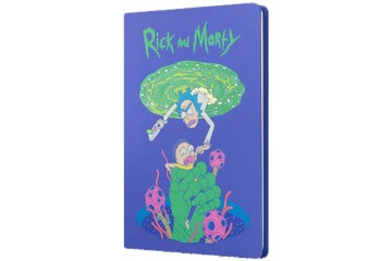 Mabbels Sert Kapak Butik Defter Rick And Morty Mor 80 YP 15x21 DFT-388081