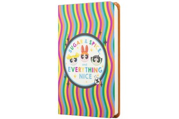 Mabbels Sert Kapak Mini Defter The Powerpuff Girls Everything Nice Turuncu 80 YP 9x14 DFT-388319