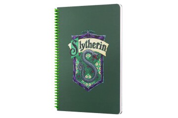 Mabbels Spiralli Defter Harry Potter Slytherin Yeşil 80 YP 17x24 DFT-388579