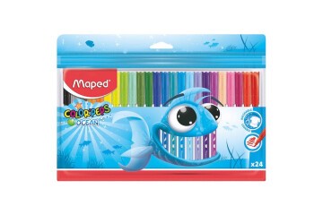 Maped Keçeli Boya Kalemi Peps Ocean 24 Renk 845722