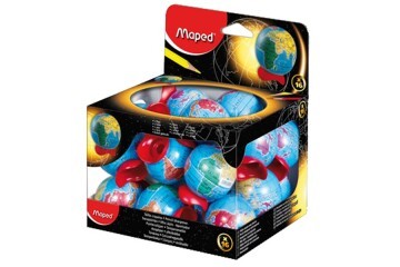 Maped Öğrenci Kalemtıraşı Globe Metal Küre Hazneli 16 LI 51111