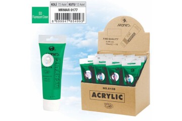 Maries Akrilik Boya 75 ML Fluorescent Yeşil 815-553