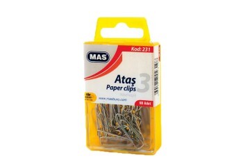 Mas Ataş Kristal Kutu Metal NO:3 60 LI 231