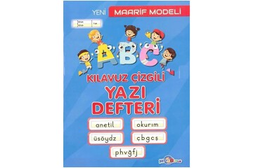 Mavi Boncuk Maarif Model Yazı Defteri Büyük Boy