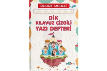 Mavi Boncuk Maarif Model Yazı Defteri Dik Kılavuz