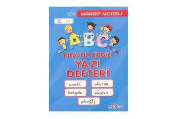 Mavi Boncuk Maarif Model Yazı Defteri Orta Boy