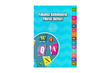 Mavi Boncuk Yabancı Kelimelerin Fihrist Kelime Defteri