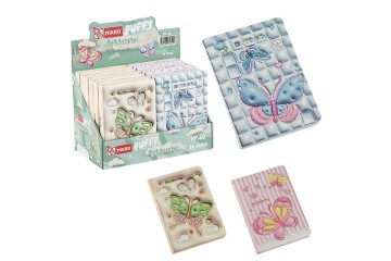 Mikro Not Defteri Puffy Butterflys Pf-60