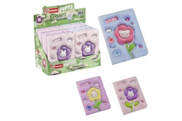 Mikro Not Defteri Puffy Flowers Pf-40