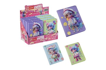 Mikro Not Defteri Puffy Pretty Gırl Pf-10