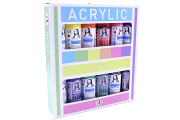 Mona Lisa Akrilik Boya 12x70 ML Set Bulut Mavi