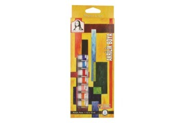 Mona Lisa Akrilik Boya Tüp 12 Lİ 12 ML SD125