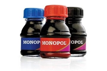 Monopol Çini Mürekkebi Cam Şişede Mavi 1103