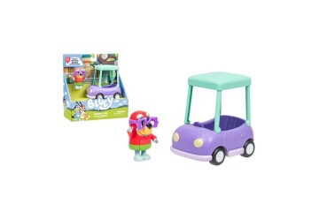 Neco Bluey Buyukannenın Arabası Ve Janet Fıguru