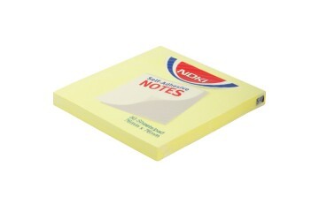 Noki Yapışkanlı Not Kağıdı 76x76 Limon Sarı 12133