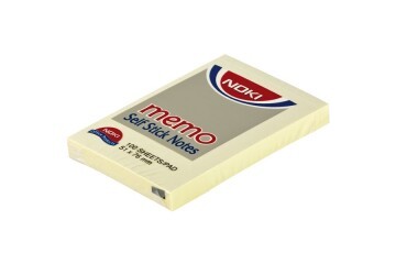 Noki Yapışkanlı Not Kağıdı Memo 100 YP 51x75 Sarı 12006