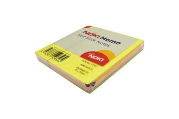 Noki Yapışkanlı Not Kağıdı Memo 75x75 Küp Neon 100 YP No:12042