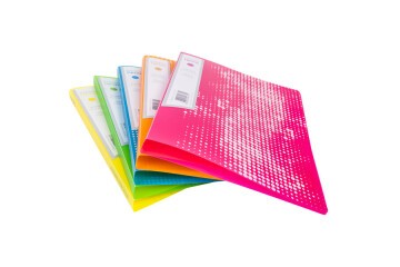Noki Yaylı Dosya Neon Seri Mat Pembe F101N-070