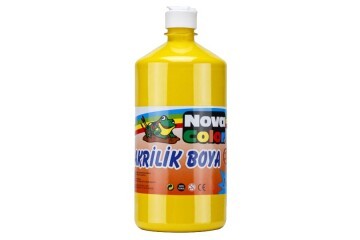 Nova Color Akrilik Boya 1 KG Sarı NC-221
