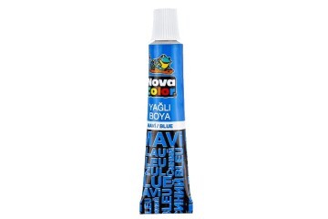 Nova Color Yağlı Boya Tüp Mavi NC-129