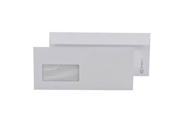 Oyal Diplomat Zarf Extra Beyaz Silikonlu Pencereli 10.5x24 110 GR 30004112