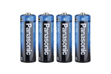 Panasonic Çinko Karbon Kalem Pil (AA) R6BE/4S