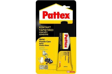 Pattex Contact Metal Plastik Cam Yapıştırıcı Şeffaf 50 GR 1419320