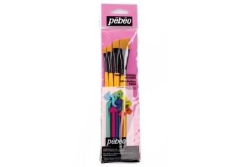 Pebeo Fırça Seti Angular No:1/4-3/8-1/2-5/8 4 LÜ SET-9