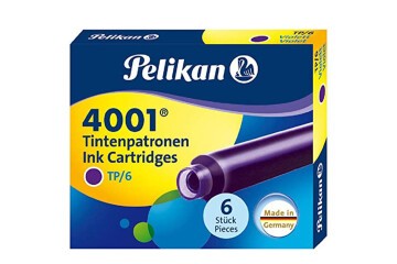 Pelikan Dolma Kalem Kartuşu Küçük Violet 6 LI 4001