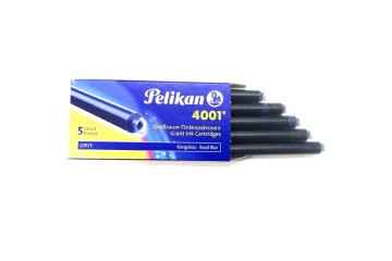 Pelikan Dolma Kalem Kartuşu Uzun Royal Mavi 5 Li 4001