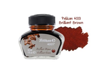 Pelikan Dolma Kalem Mürekkebi 30 ML Kahverengi 4001