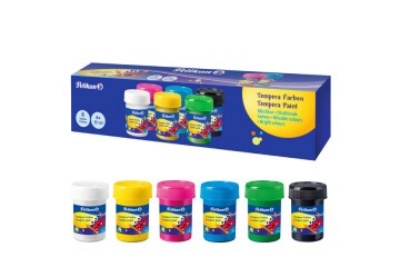Pelikan Guaj Boya Tempera 6 Renk 25 ML