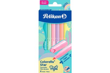 Pelikan Keçeli Kalem Colorella Pastel 6 Lı Paket
