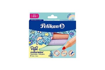 Pelikan Keçeli Kalem Colorella Pastel Jumbo 6 Lı 411