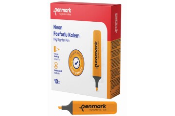 Penmark Fosforlu Kalem Neon Turuncu HS-505 03