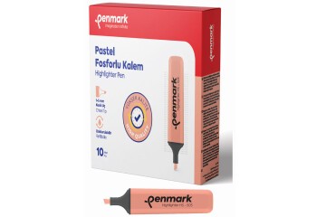 Penmark Fosforlu Kalem Pastel Yavruağzı HS-505 09