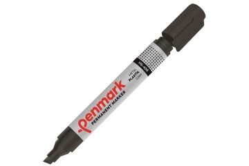 Penmark Markör Permanent Kesik Uç Siyah HS-406
