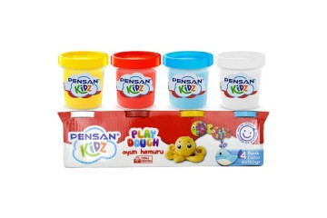 Pensan Kidz Oyun Hamuru Büyük Boy (4*150) Gr 4 Lü