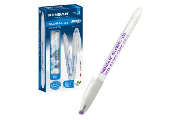 Pensan Tükenmez Kalem Global 0.5 MM Eflatun 2221