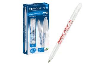 Pensan Tükenmez Kalem Global 0.5 MM Kırmızı 2221