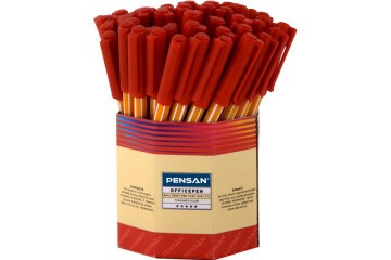Pensan Tükenmez Kalem Office Pen Kırmızı 1010
