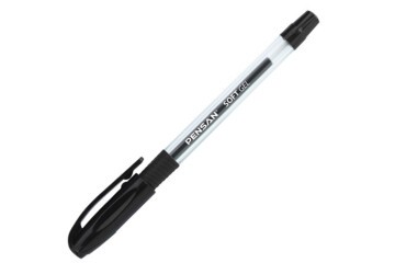 Pensan Tükenmez Kalem Soft Gel Siyah 0.7 MM