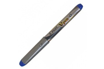 Pilot Dolma Kalem V-Pen Silver Mavi SVP-4M-L