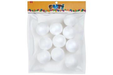 Puti Köpük Top 5 Cm 10 Lu 4773