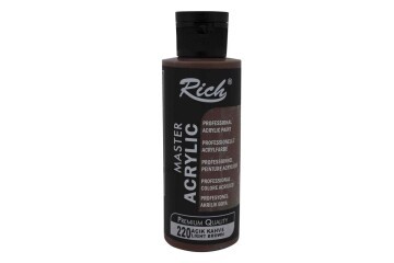 Rich Akrilik Boya Master 120 CC Açık Kahve 120-220