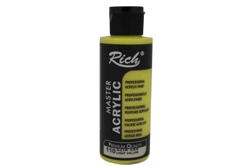 Rich Akrilik Boya Master 120 CC Açık Sarı 110