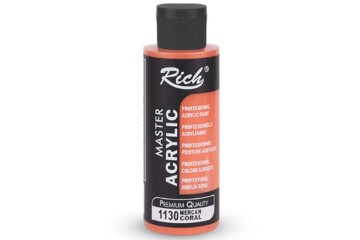 Rich Akrilik Boya Master 120 CC Mercan 120-1130